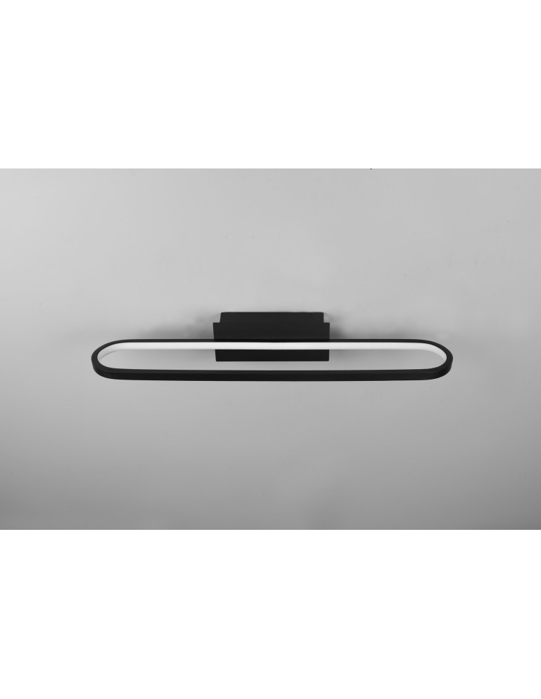 Bathroom wall lamps - Trio GIANNI Bathroom Wall Mounted 1xLED max 22W 3000K Black Matte 283779132 - product kolory-swiatla.pl 4