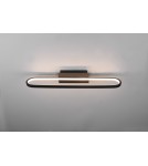 Bathroom wall lamps - Trio GIANNI Bathroom Wall Mounted 1xLED max 22W 3000K Black Matte 283779132 - product 5
