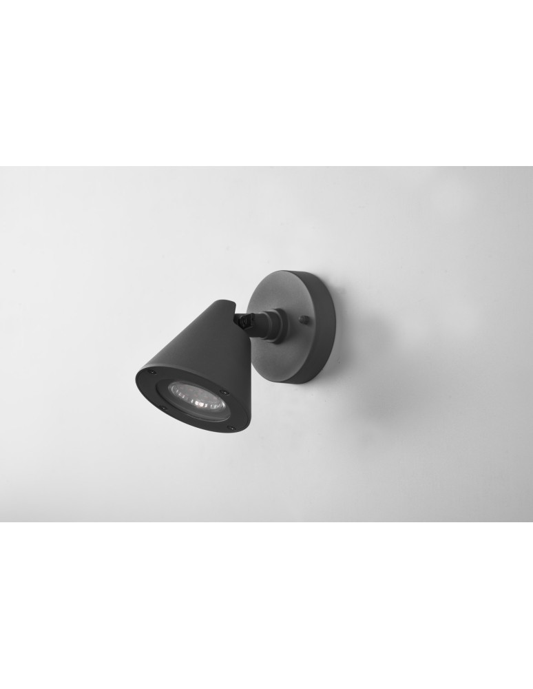 Outdoor wall lamps - Trio KAVERI Outdoor Wall Mounted 1xGU10 max 5W Anthracite 206060142 - product kolory-swiatla.pl 3
