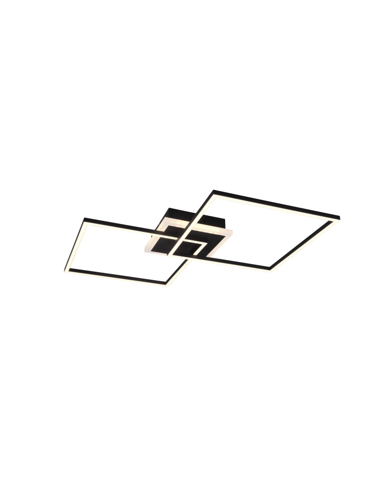LED ceiling lamps - RL ARRIBO Modern Ceiling 1xLED max 29W 3000K Black Mat R62843132. - product kolory-swiatla.pl 1