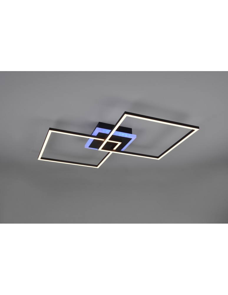 LED ceiling lamps - RL ARRIBO Modern Ceiling 1xLED max 29W 3000K Black Mat R62843132. - product kolory-swiatla.pl 2