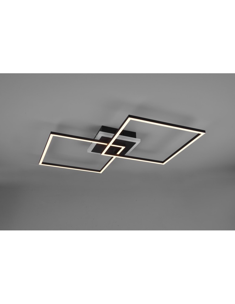 LED ceiling lamps - RL ARRIBO Modern Ceiling 1xLED max 29W 3000K Black Mat R62843132. - product kolory-swiatla.pl 3