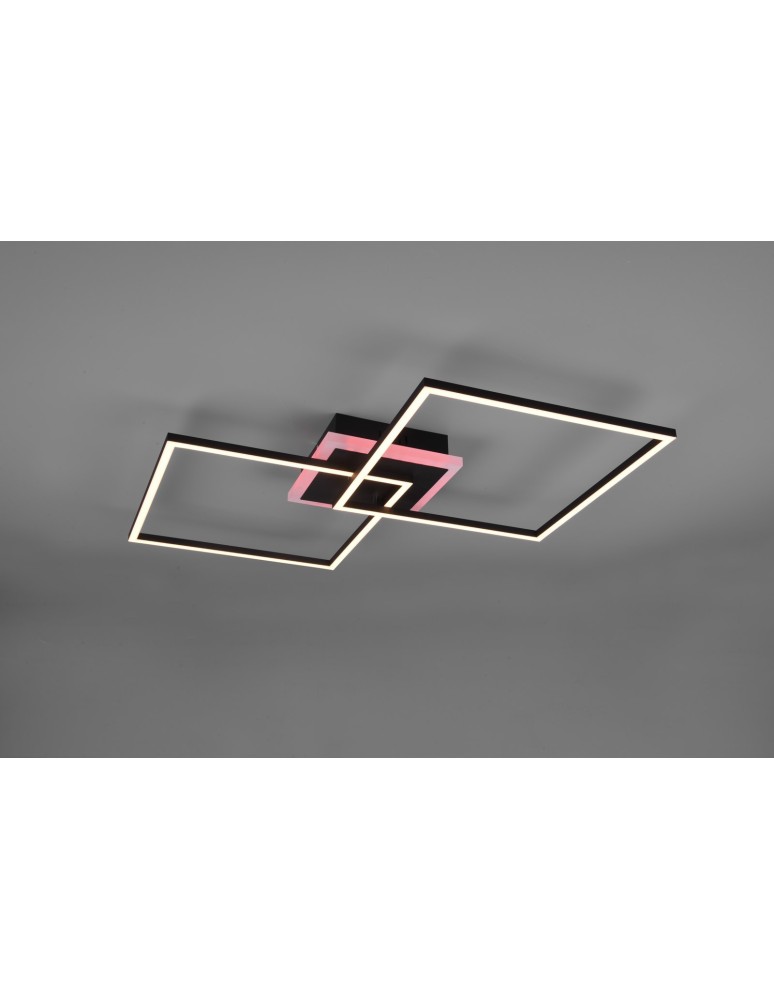 LED ceiling lamps - RL ARRIBO Modern Ceiling 1xLED max 29W 3000K Black Mat R62843132. - product kolory-swiatla.pl 4
