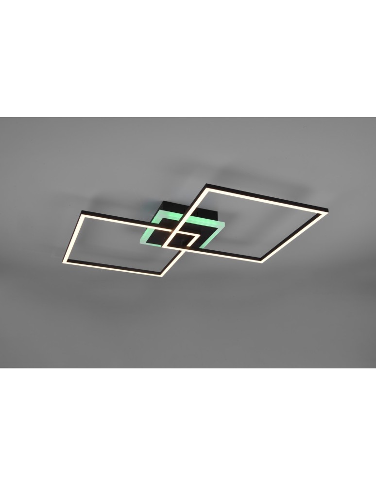 LED ceiling lamps - RL ARRIBO Modern Ceiling 1xLED max 29W 3000K Black Mat R62843132. - product kolory-swiatla.pl 5