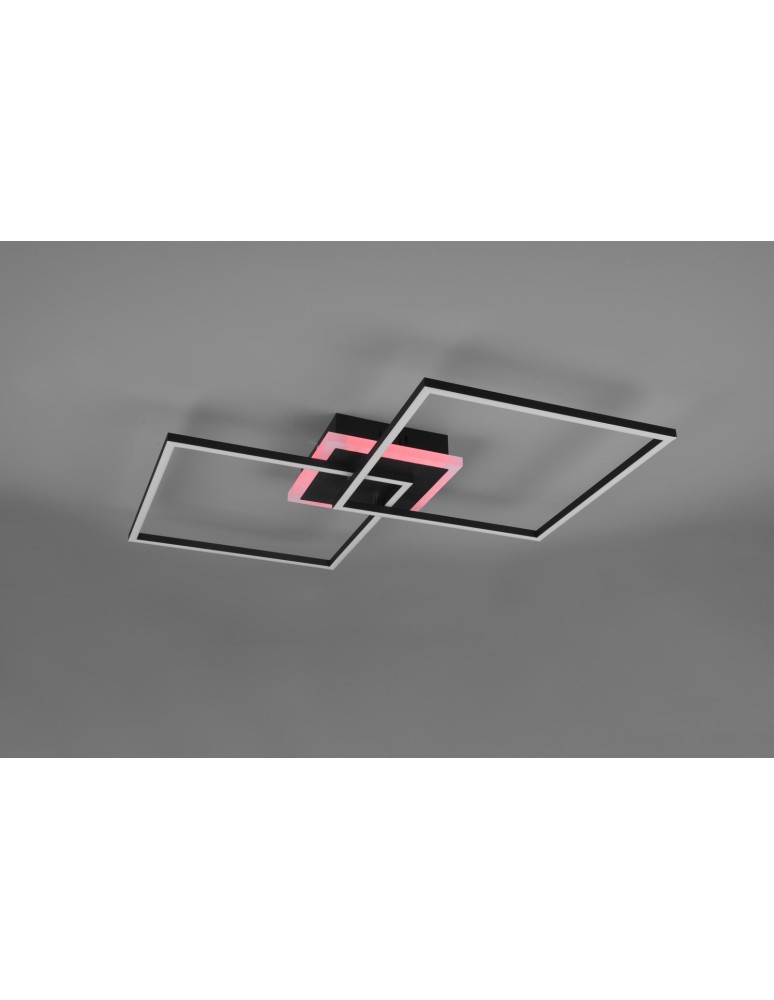 LED ceiling lamps - RL ARRIBO Modern Ceiling 1xLED max 29W 3000K Black Mat R62843132. - product kolory-swiatla.pl 7