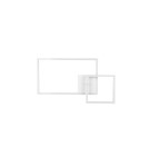 LED ceiling lamps - RL PADELLA Modern Ceiling 1xLED max 25W 4000K White Mat R62642131 - product 8