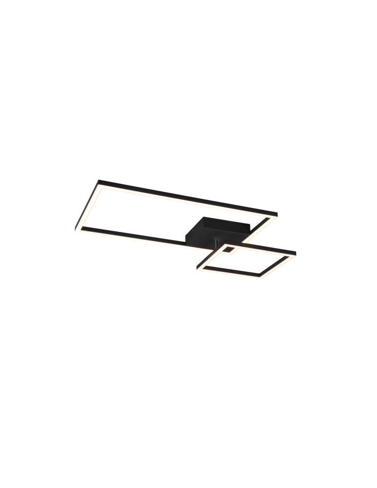 LED ceiling lamps - RL PADELLA Modern Ceiling 1xLED max 25W 3000K Black Mat R6264213232 - product kolory-swiatla.pl 1