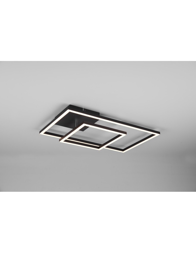 LED ceiling lamps - RL PADELLA Modern Ceiling 1xLED max 25W 3000K Black Mat R6264213232 - product kolory-swiatla.pl 2