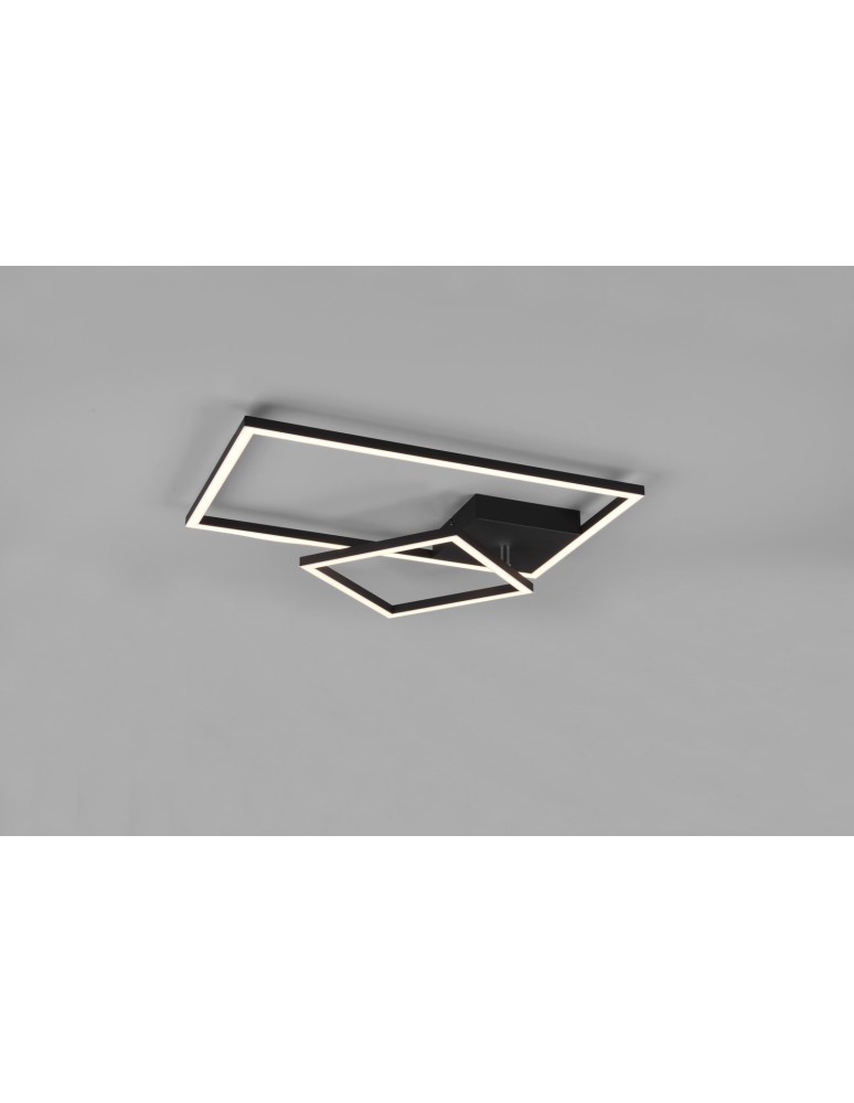 LED ceiling lamps - RL PADELLA Modern Ceiling 1xLED max 25W 3000K Black Mat R6264213232 - product kolory-swiatla.pl 3