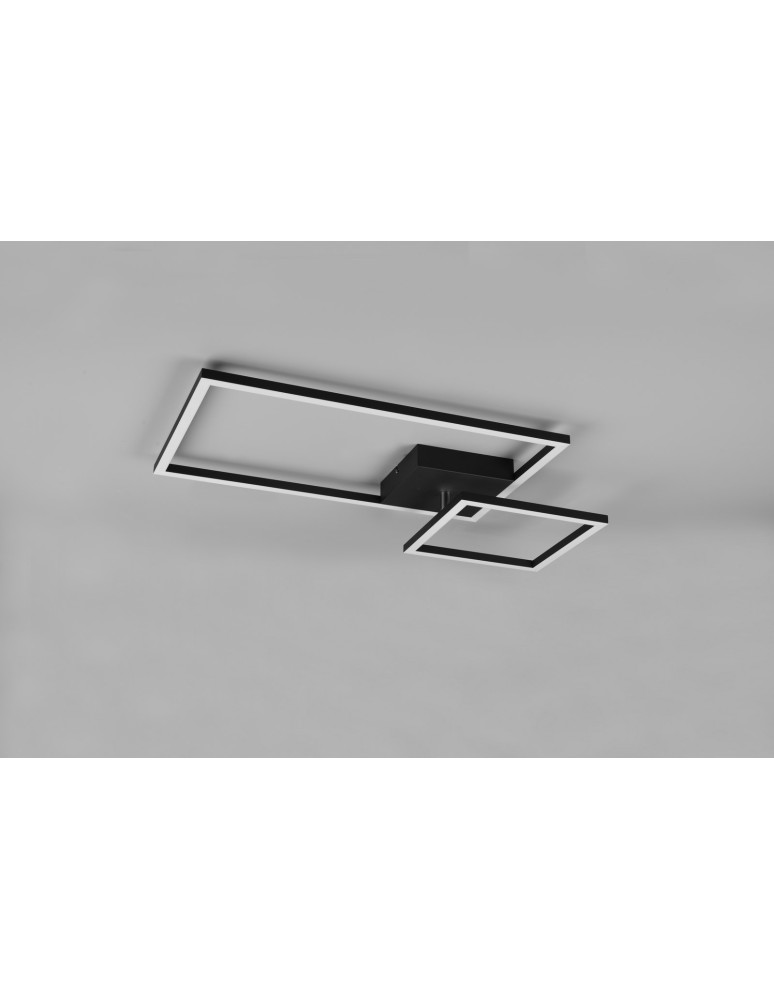 LED ceiling lamps - RL PADELLA Modern Ceiling 1xLED max 25W 3000K Black Mat R6264213232 - product kolory-swiatla.pl 6
