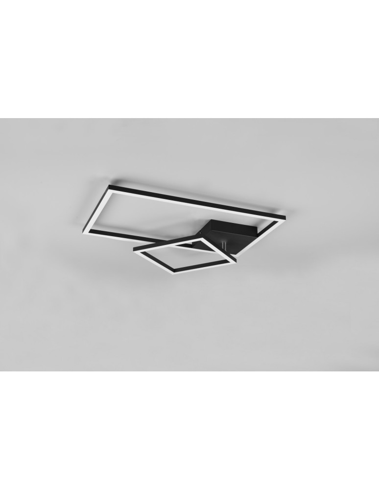 LED ceiling lamps - RL PADELLA Modern Ceiling 1xLED max 25W 3000K Black Mat R6264213232 - product kolory-swiatla.pl 7