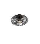 Lampy sufitowe nowoczesne - Trio JOHANN Sufitowa Nowoczesna 1xE27 max 60W Czarny Mat 606903032 - produkt 1