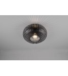 Modern ceiling lamps - Trio JOHANN Modern Ceiling 1xE27 max 60W Black Matte 606903032 - product 3