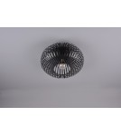 Modern ceiling lamps - Trio JOHANN Modern Ceiling 1xE27 max 60W Black Matte 606903032 - product 5