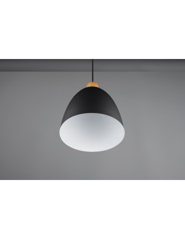 RL JAGGER Wisząca Nowoczesna 1xE27 max 40W Czarny Mat R30681032 - produkt 2