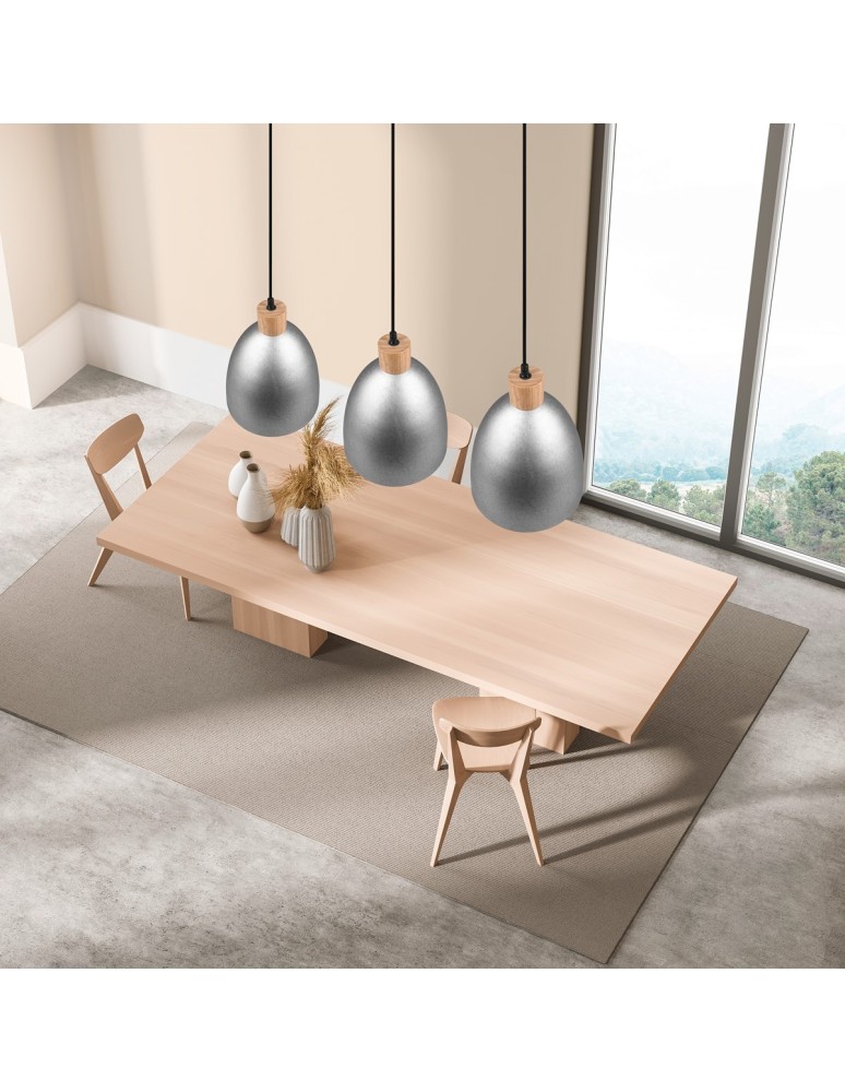 Single pendant lamps - RL JAGGER Pendant Modern 1xE27 max 40W Antique Nickel R30681067 - product kolory-swiatla.pl 2