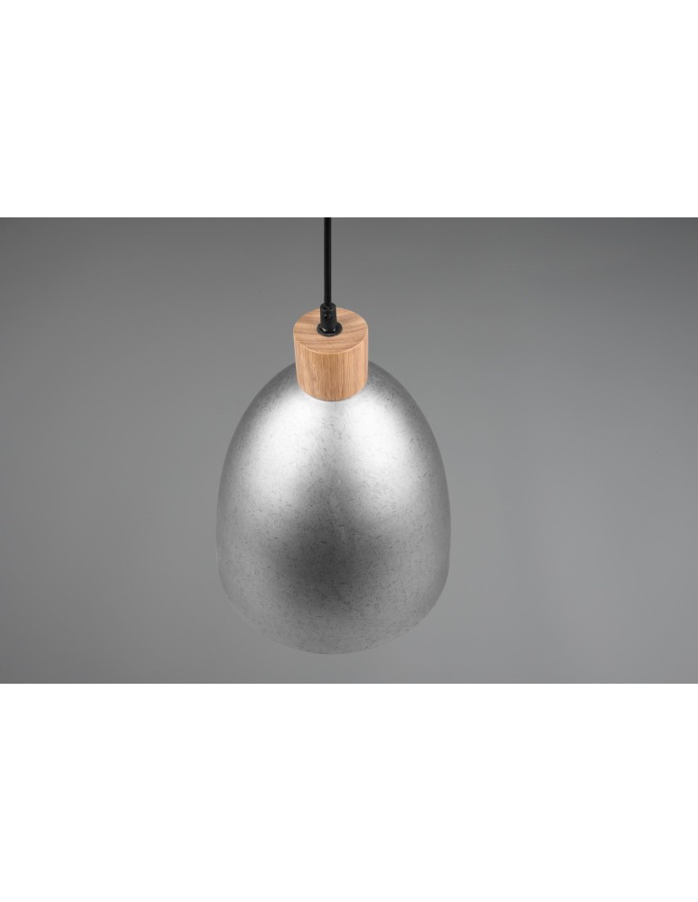 Single pendant lamps - RL JAGGER Pendant Modern 1xE27 max 40W Antique Nickel R30681067 - product kolory-swiatla.pl 3