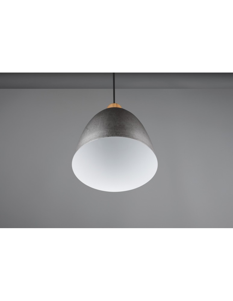 Single pendant lamps - RL JAGGER Pendant Modern 1xE27 max 40W Antique Nickel R30681067 - product kolory-swiatla.pl 4