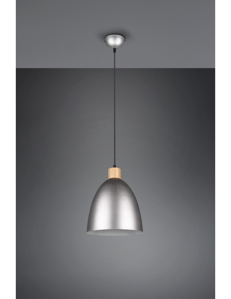 Single pendant lamps - RL JAGGER Pendant Modern 1xE27 max 40W Antique Nickel R30681067 - product kolory-swiatla.pl 7