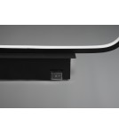 Bathroom wall lamps - Trio GIANNI Bathroom Wall Mount 1xLED max 17W 3000K Black Mat 283770132 - product 2