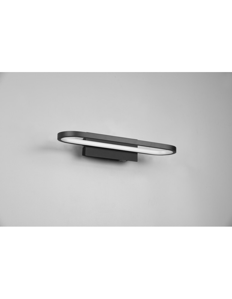 Bathroom wall lamps - Trio GIANNI Bathroom Wall Mount 1xLED max 17W 3000K Black Mat 283770132 - product kolory-swiatla.pl 3