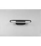 Bathroom wall lamps - Trio GIANNI Bathroom Wall Mount 1xLED max 17W 3000K Black Mat 283770132 - product 4