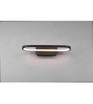 Bathroom wall lamps - Trio GIANNI Bathroom Wall Mount 1xLED max 17W 3000K Black Mat 283770132 - product 5