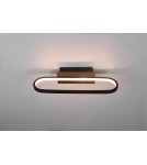 Bathroom wall lamps - Trio GIANNI Bathroom Wall Mount 1xLED max 17W 3000K Black Mat 283770132 - product 7