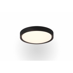 Trio CLARIMO Sufitowa Łazienkowa 1xLED max 18W 3000K Czarny Mat 659011832