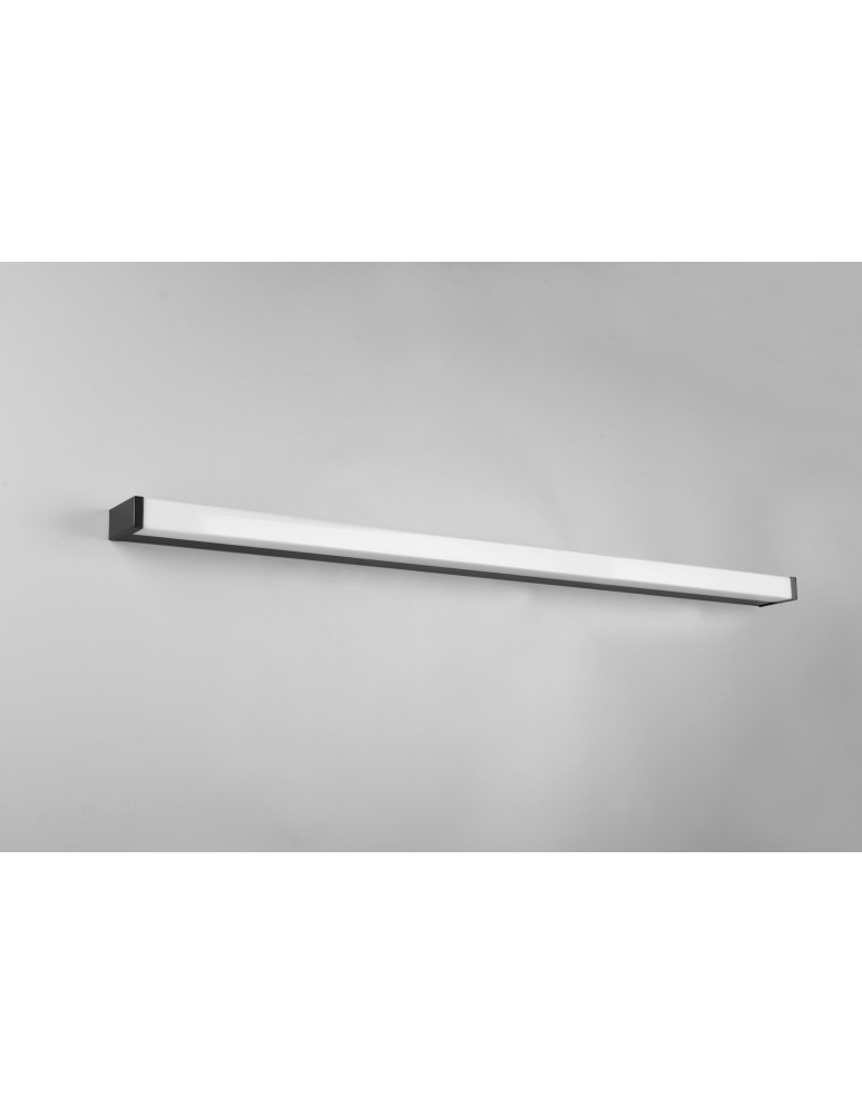 Bathroom wall lamps - Trio FABIO Bathroom Wall Mount 1xLED max 20W 3000K Black Matte 283811232 - product kolory-swiatla.pl 2