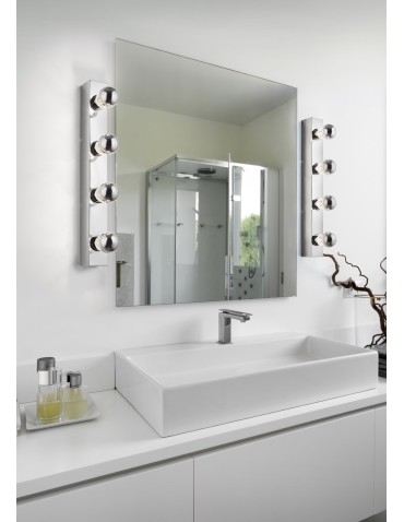 Trio THEATRO Bathroom Wall Mount 4xE27 max 10W Chrome 283600406 - product 2