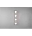 Bathroom wall lamps - Trio THEATRO Bathroom Wall Mount 4xE27 max 10W Chrome 283600406 - product 7