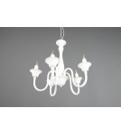 Chandelier chandeliers - Trio ELSA Pendant Classic 5xE14 max 40W White Matte 112900531 - product 2