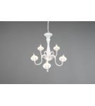 Chandelier chandeliers - Trio ELSA Pendant Classic 5xE14 max 40W White Matte 112900531 - product 3