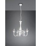 Chandelier chandeliers - Trio ELSA Pendant Classic 5xE14 max 40W White Matte 112900531 - product 4