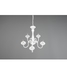 Chandelier chandeliers - Trio ELSA Pendant Classic 5xE14 max 40W White Matte 112900531 - product 5
