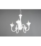 Chandelier chandeliers - Trio ELSA Pendant Classic 5xE14 max 40W White Matte 112900531 - product 6