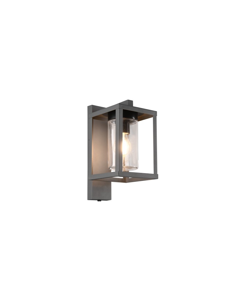 Outdoor wall lamps - Trio LUNGA Outdoor Wall Mounted 1xE27 max 40W Anthracite 212060142 - product kolory-swiatla.pl 1
