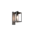 Outdoor lights with motion sensor - Trio LUNGA Outdoor Wall Mounted 1xE27 max 40W Anthracite 212069142 - product 1