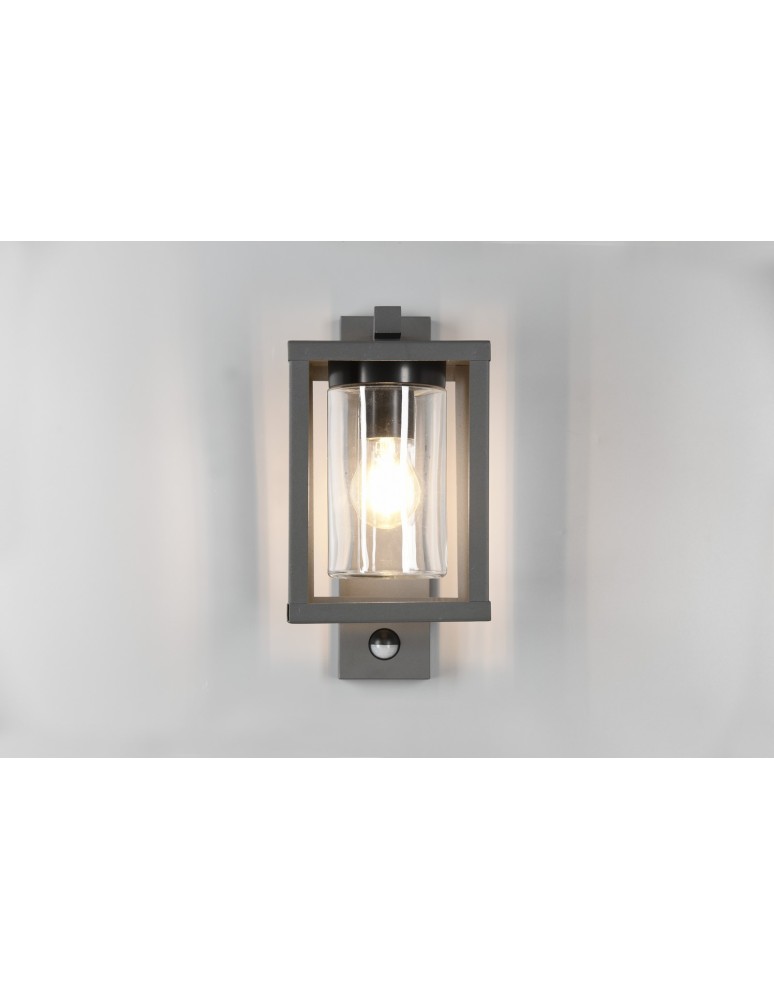 Outdoor lights with motion sensor - Trio LUNGA Outdoor Wall Mounted 1xE27 max 40W Anthracite 212069142 - product kolory-swiatla.pl 2
