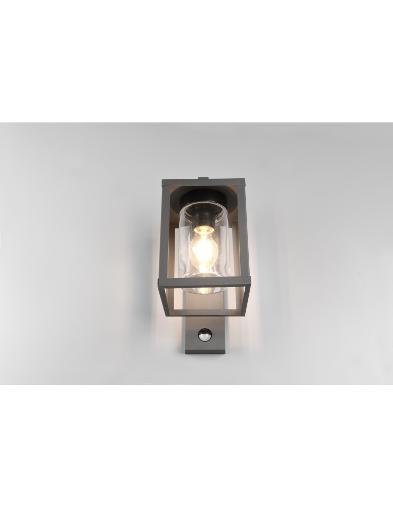Outdoor lights with motion sensor - Trio LUNGA Outdoor Wall Mounted 1xE27 max 40W Anthracite 212069142 - product kolory-swiatla.pl 3