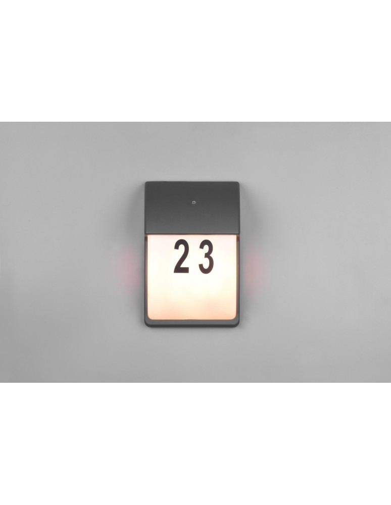 Outdoor wall lamps - Trio MERSEY Outdoor Wall Mount 2xE14 max 40W Anthracite 212160242 - product kolory-swiatla.pl 4