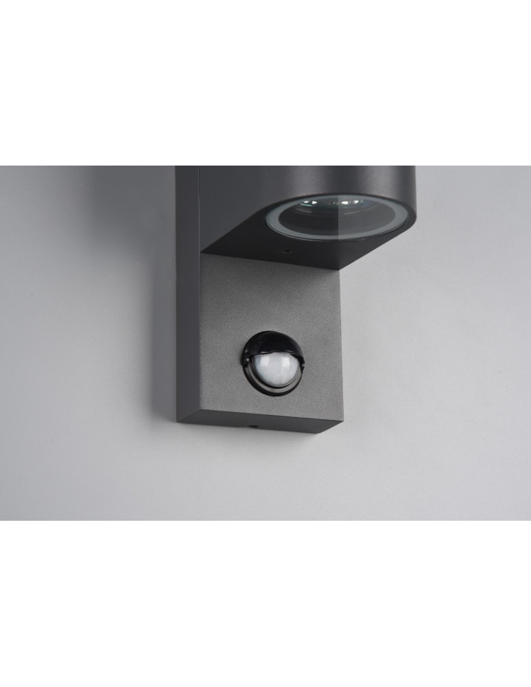 Outdoor lights with motion sensor - Trio ROYA Outdoor Wall Mount 2xGU10 max 35W Anthracite 214260242 - product kolory-swiatla.pl 3