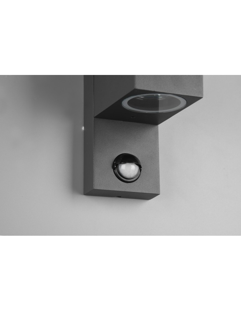 Outdoor lights with motion sensor - Trio ROYA Outdoor Wall Mounted 1xGU10 max 35W Anthracite 214269142 - product kolory-swiatla.pl 3