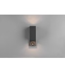Outdoor lights with motion sensor - Trio ROYA Outdoor Wall Mount 2xGU10 max 35W Anthracite 214269242 - product 2