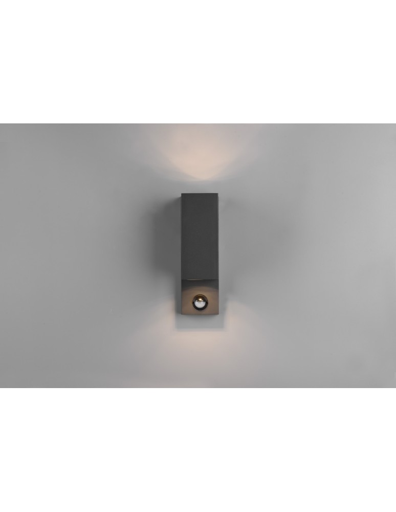 Outdoor lights with motion sensor - Trio ROYA Outdoor Wall Mount 2xGU10 max 35W Anthracite 214269242 - product kolory-swiatla.pl 2