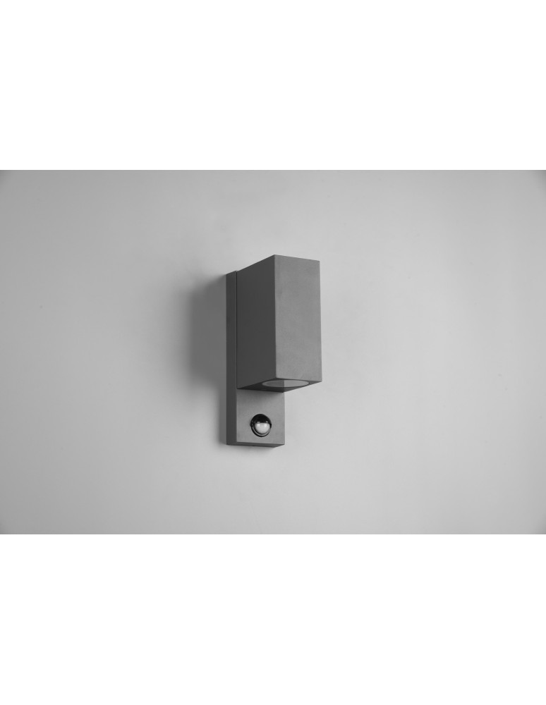 Outdoor lights with motion sensor - Trio ROYA Outdoor Wall Mount 2xGU10 max 35W Anthracite 214269242 - product kolory-swiatla.pl 4