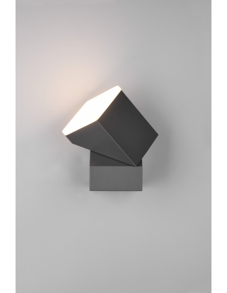 Outdoor wall lamps - Trio AVON Outdoor Wall Mounted 1xLED max 7W 3000K Anthracite 270660142 - product kolory-swiatla.pl 5