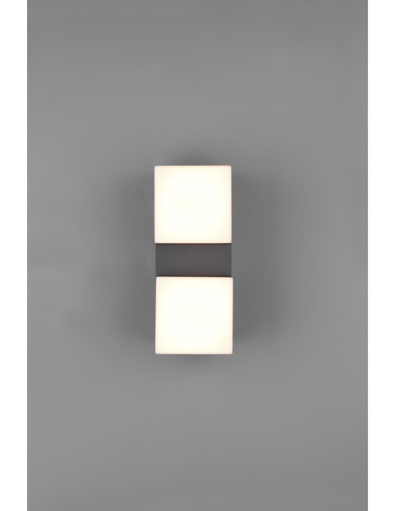 Outdoor wall lamps - Trio AVON Outdoor Wall Mount 2xLED max 7W 3000K Anthracite 270660242 - product kolory-swiatla.pl 6