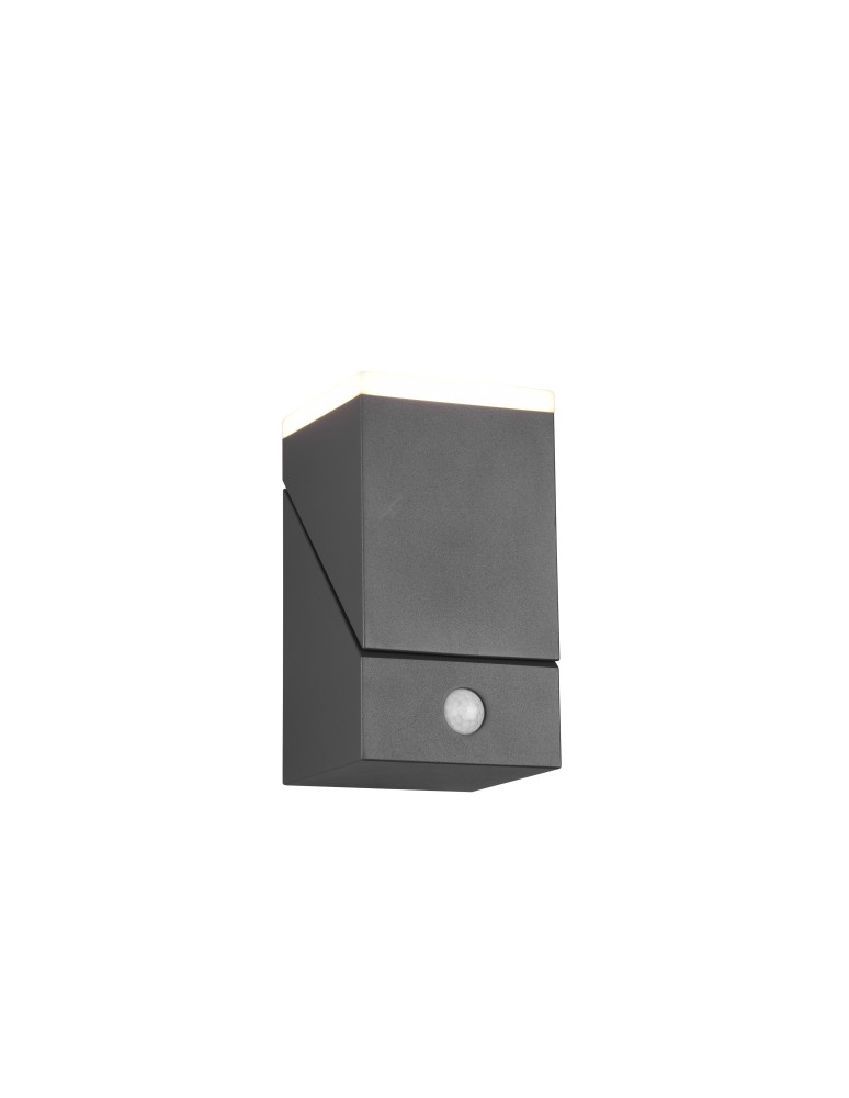 Outdoor lights with motion sensor - Trio AVON Outdoor Wall Mounted 1xLED max 7W 3000K Anthracite 270669142 - product kolory-swiatla.pl 1